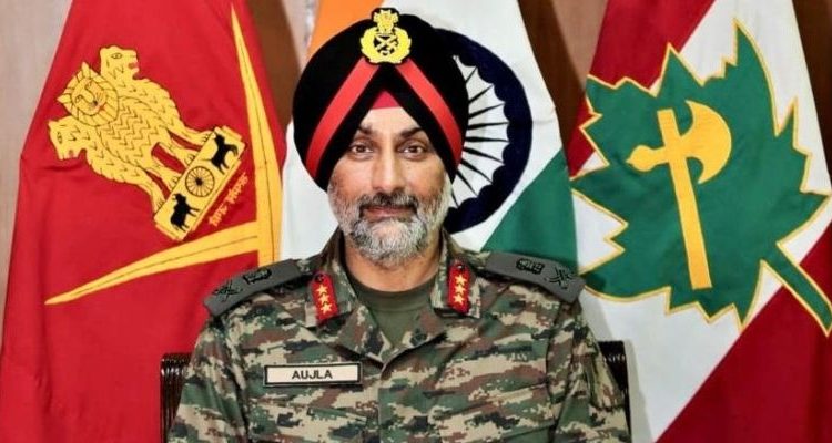 Chinar Corps Commander Lt Gen ADS Aujla