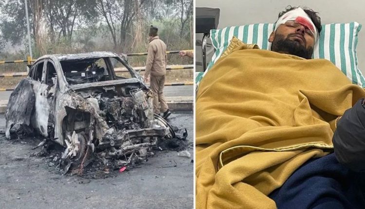 Cricketer Rishabh Pant met with an #accident