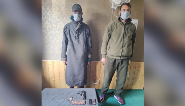Man arrested with arms and ammunition in Kupwara district in J&K