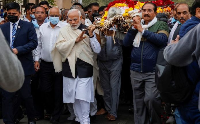 PM Modi mother passes away