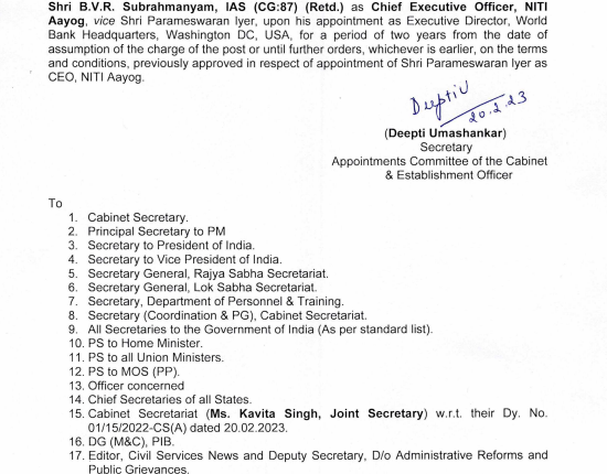 BVR-Subrahmanyam-appointed-the-new-Chief-Executive-Officer-CEO-of-NITI-Aayog