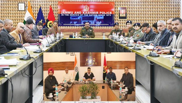 DGP reviews functioning of SIUs in Kashmir