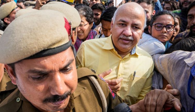 Manish Sisodia arrested by CBI Excise Scam Delhi