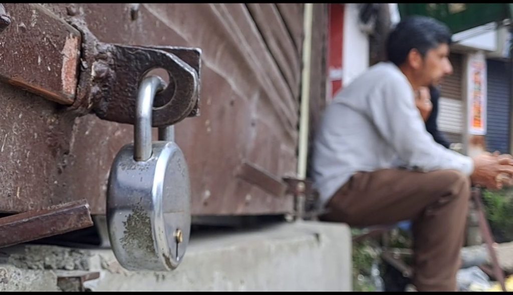 J&K bus terror attack Shutdowns observed, protests held in Jammu region (2)