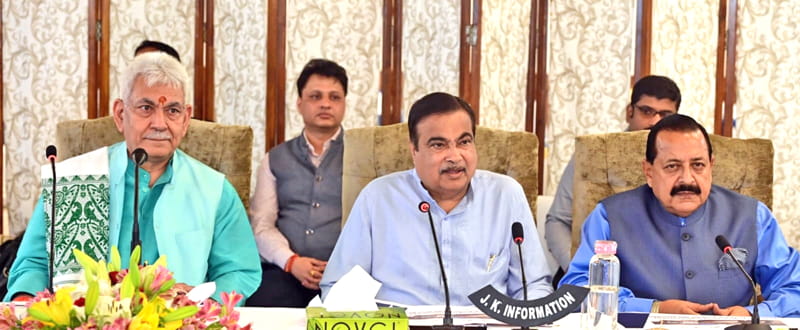 Union-Minister-for-Road-Transport-and-Highways-Shri-Nitin-Gadkari-chaired-a-high-level-meeting-to-review-progress-of-road-and-highway-projects-in-JK-2