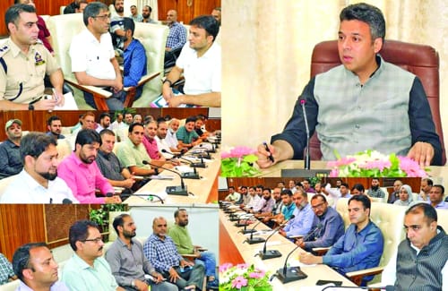 DEO DC Srinagar reviews preparedness for Conduct of Assembly Election