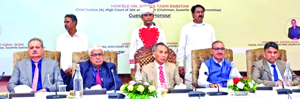 Justice Tashi Rabstan inaugurates ‘Annual Consultation’ on “Protection of Children with Disabilities” at SKICC-3