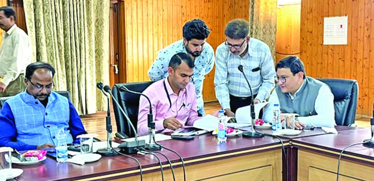 3rd Inspection of Exp. Registers Conducted for Contesting Candidates of all 07-ACs of Baramulla