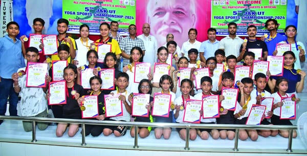 5th J&K UT Yoga Sports
