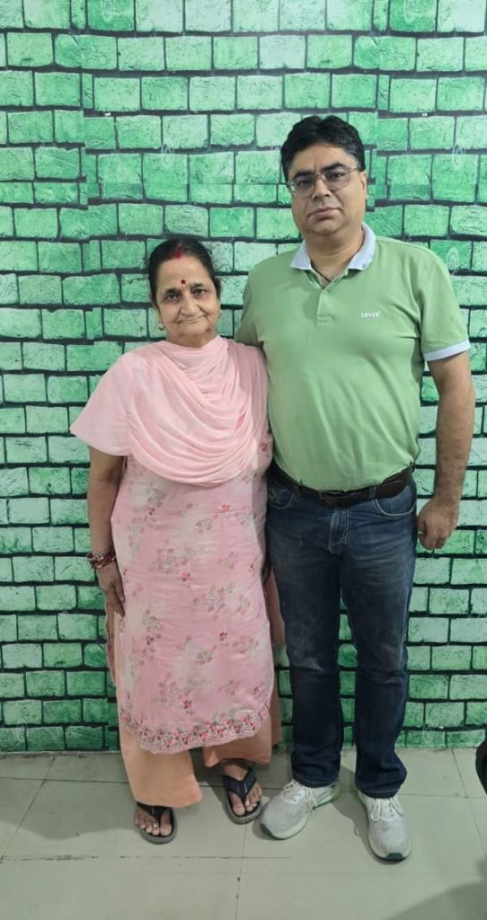 68 years old bed ridden patient gets back on her feet after Successful Knee& Hip Replacement Surgery at Narayana Hospital,Katra - Copy