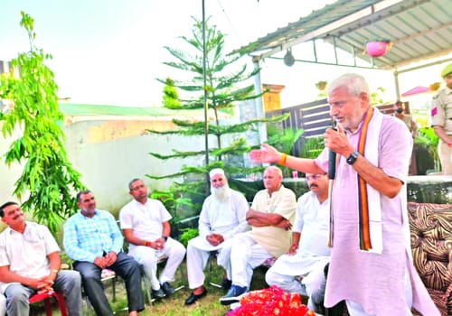 Congress, NC responsible for making JK as battlefield for Pak sponsored militancy Sham