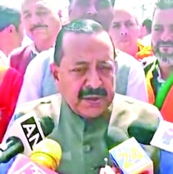 Dr Jitendra thanks PM for mentioning, promoting 'Purple Revolution' in Doda