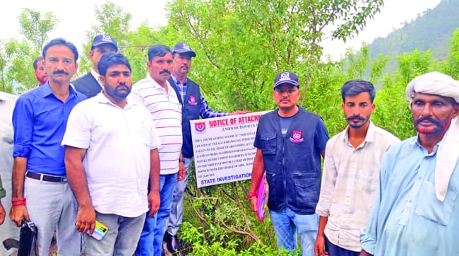 SIA SEIZED property of Mohd Arshad who involved in Narco terrorism