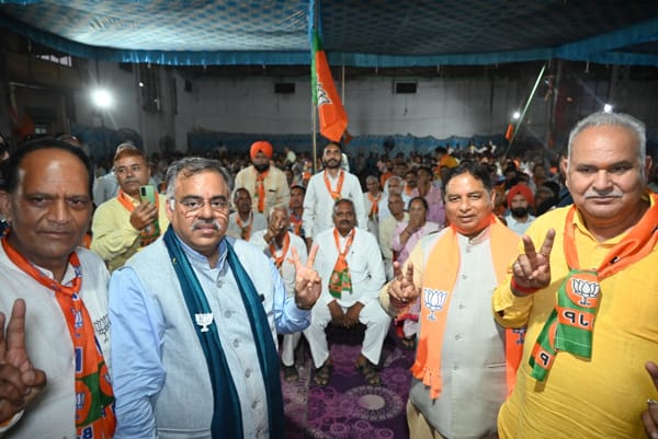 Sham Chaudhary took charge of the election campaign in Sachitgarh.