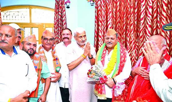 Sham Sharma questions criminal silence of Congress party over NC’s discriminatory agenda