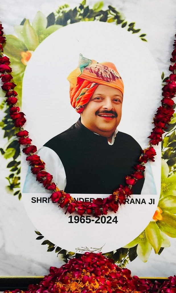 BJP holds prayer meeting for Devender Rana; party leaders pay rich tributes (1)