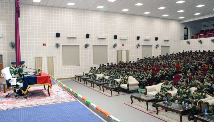Top BSF officer urges troops to maintain border domination to prevent anti-national activities
