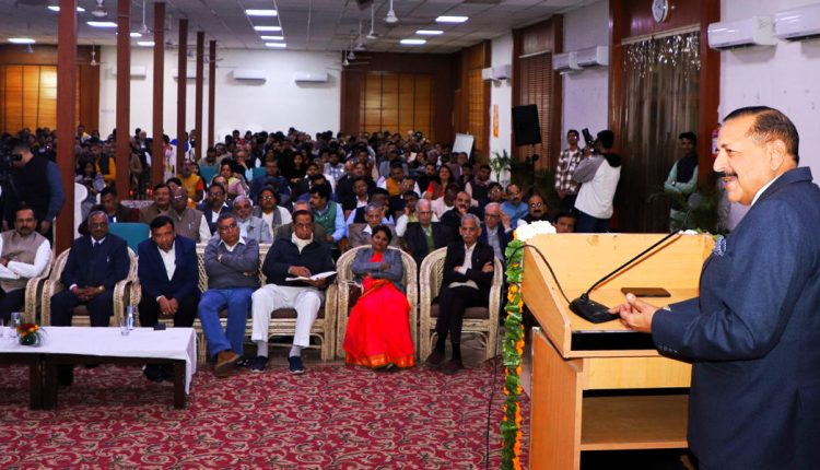 India’s quantum leap testified by global success stories ‘Vaccine’, ‘Chandrayaan’ Dr Jitendra