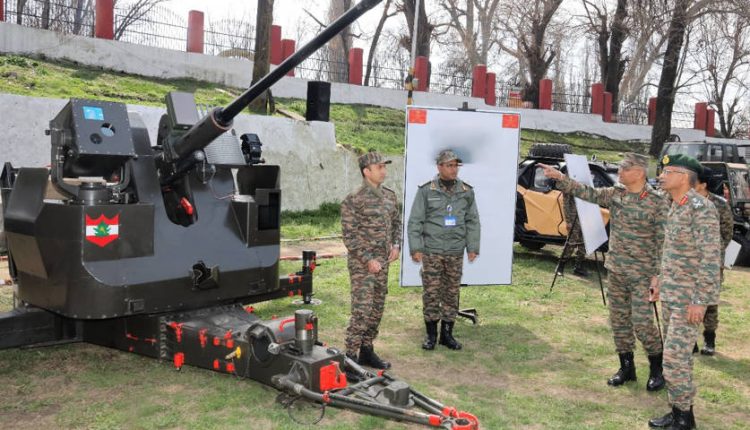Northern Army commander reviews operational preparedness of force in Kashmir