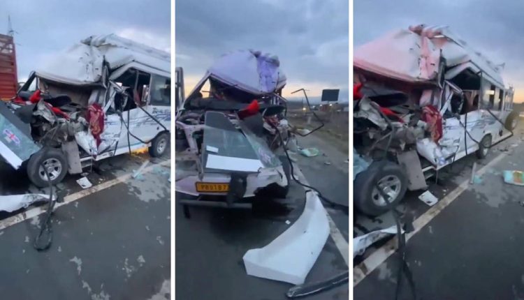 Road accident in J&K leaves nine tourists injured