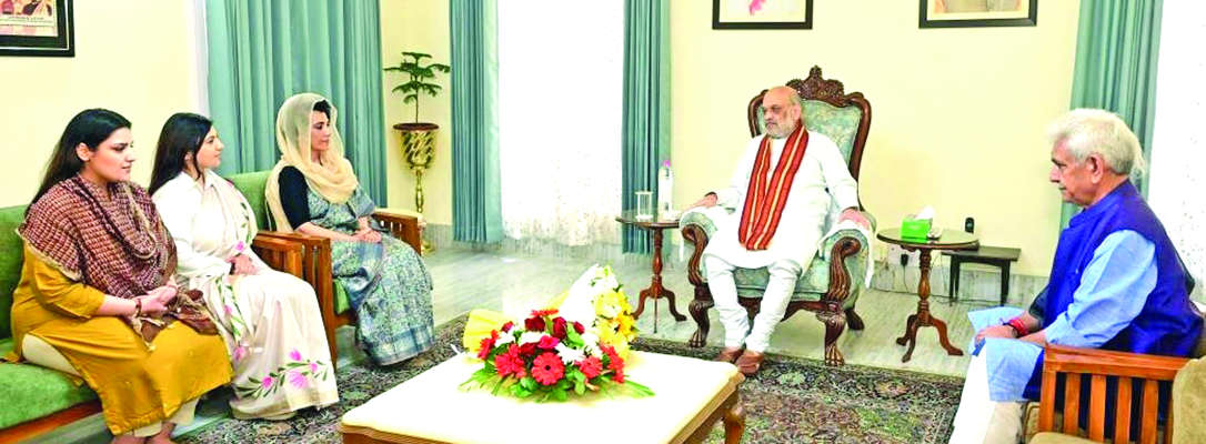 Family of Devender Rana meets Amit Shah – Statetimes