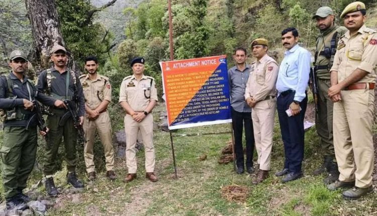 Property of proclaimed offender attached in Poonch