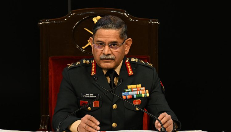 Upendra Dwivedi Army Chief
