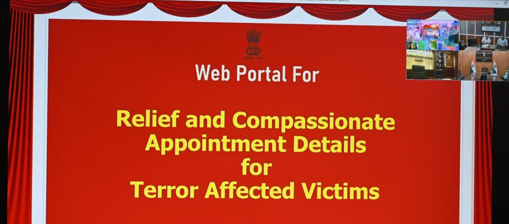 LG launches dedicated web portal for terror victim families in Jammu and Kashmir (1)