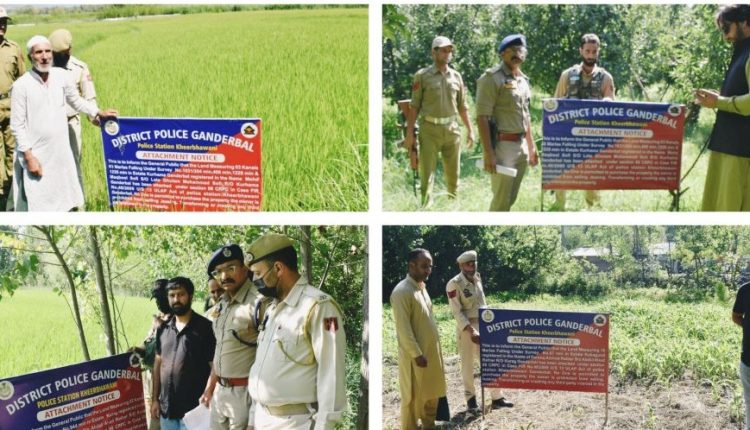 Properties of 3 terrorists operating from PoK attached in Ganderbal