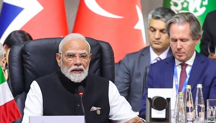 PM Modi proposes four initiatives at G20, including one to counter drug-terror nexus