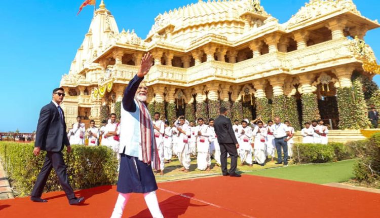 Forces opposing Somnath rebuilding still active, need to defeat them PM Modi