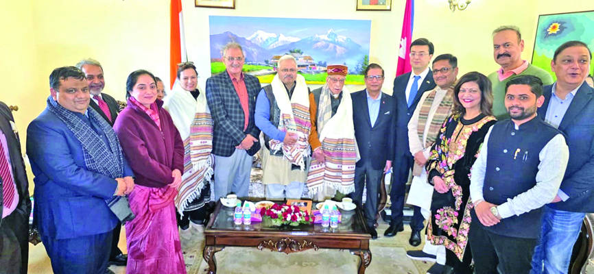 Hindi acts as a bridge between India & Nepal: LG Kavinder