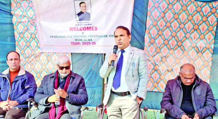 Farmers’ awareness, training camp held at Raipur Domana