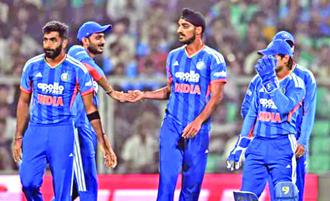 India beat NZ by 46 runs in fifth T20I