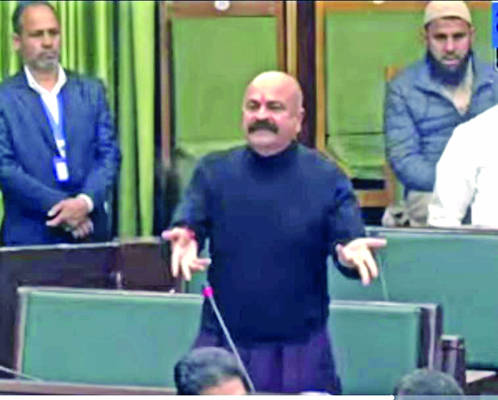 Yudhvir raises concerns over neglect of Jammu Tourism in Assembly