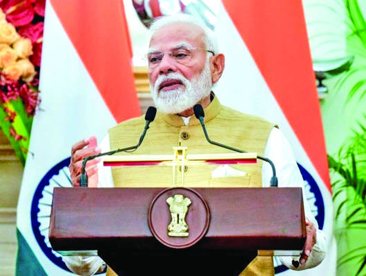 Modi emphasises on dialogue, diplomacy to resolve West Asia conflict